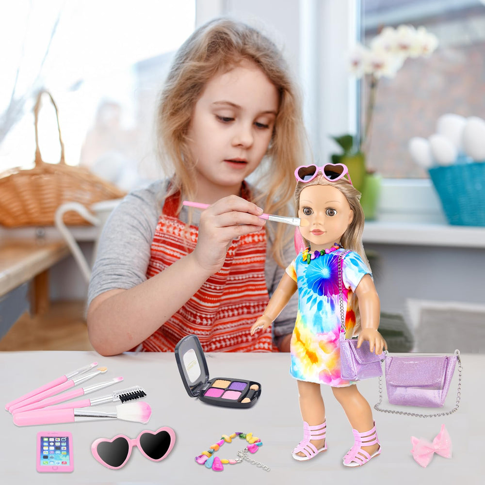 Ecore Fun colorful necklace for playful doll fashion