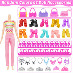 Ecore Fun 40 hangers and packaging help keep outfits organized and ready.