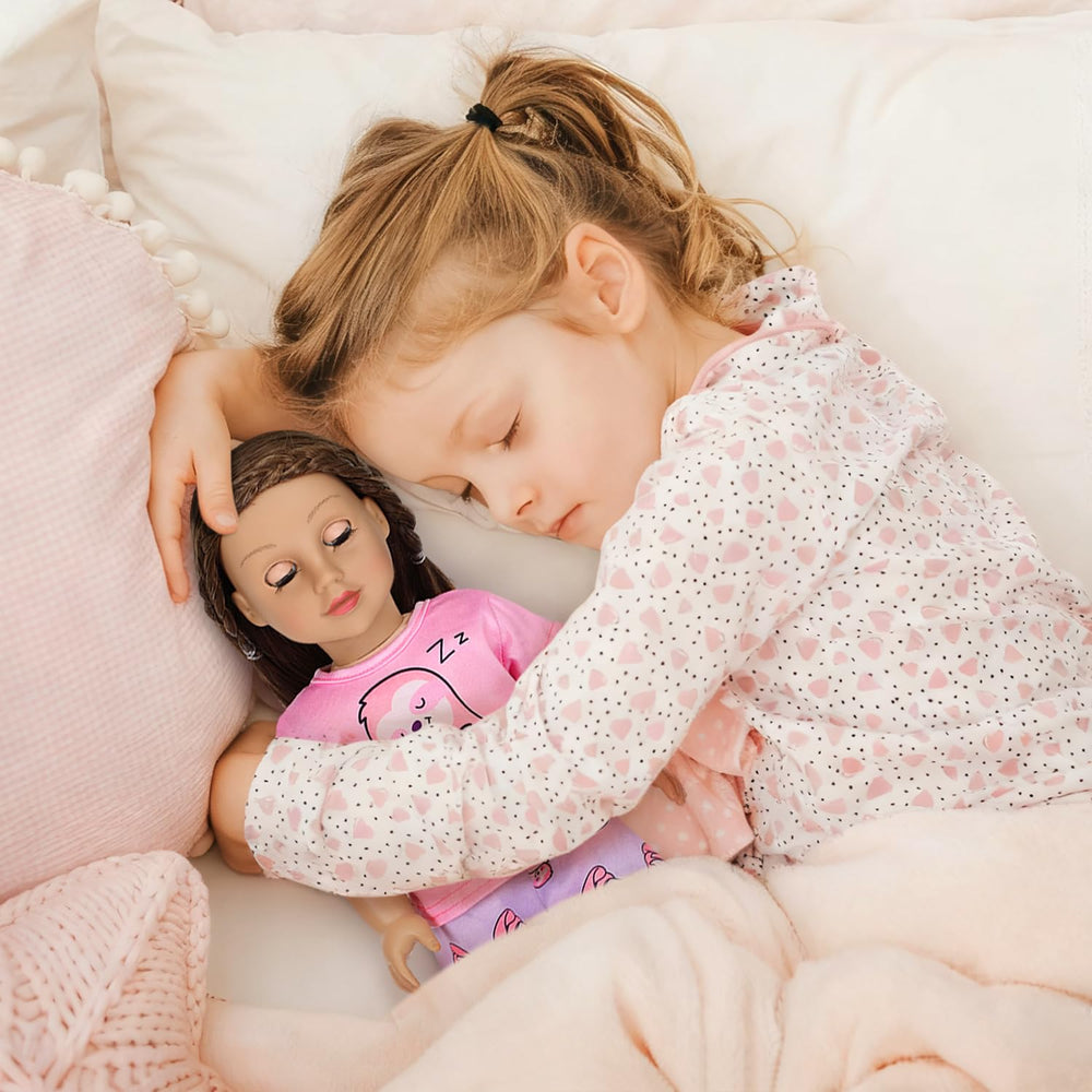 Ecore Fun doll wardrobe pieces shown ready for quick outfit changes.