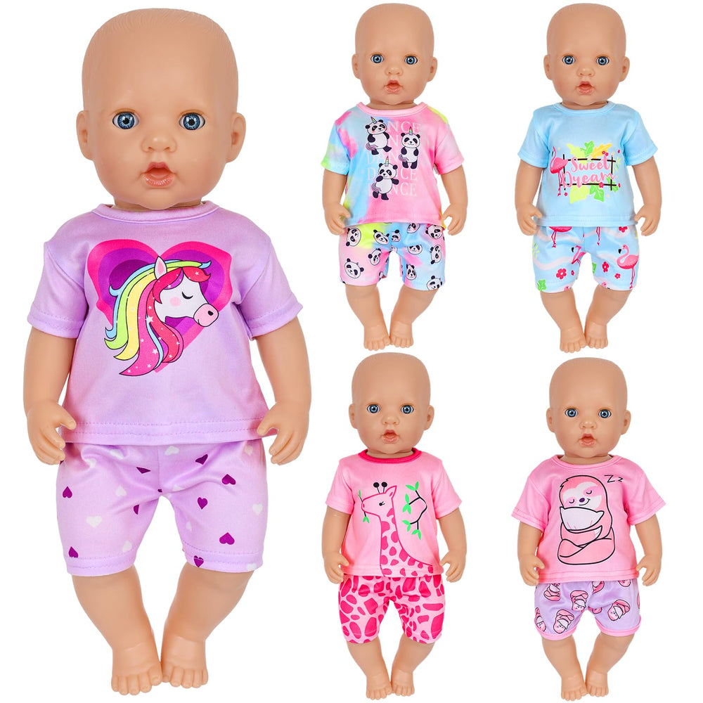 Ecore Fun outfits with color-locking patterns resist fading after washing.