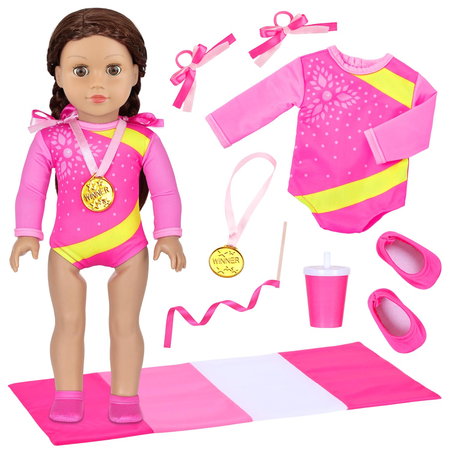 8-piece Ecore Fun set for complete play and display