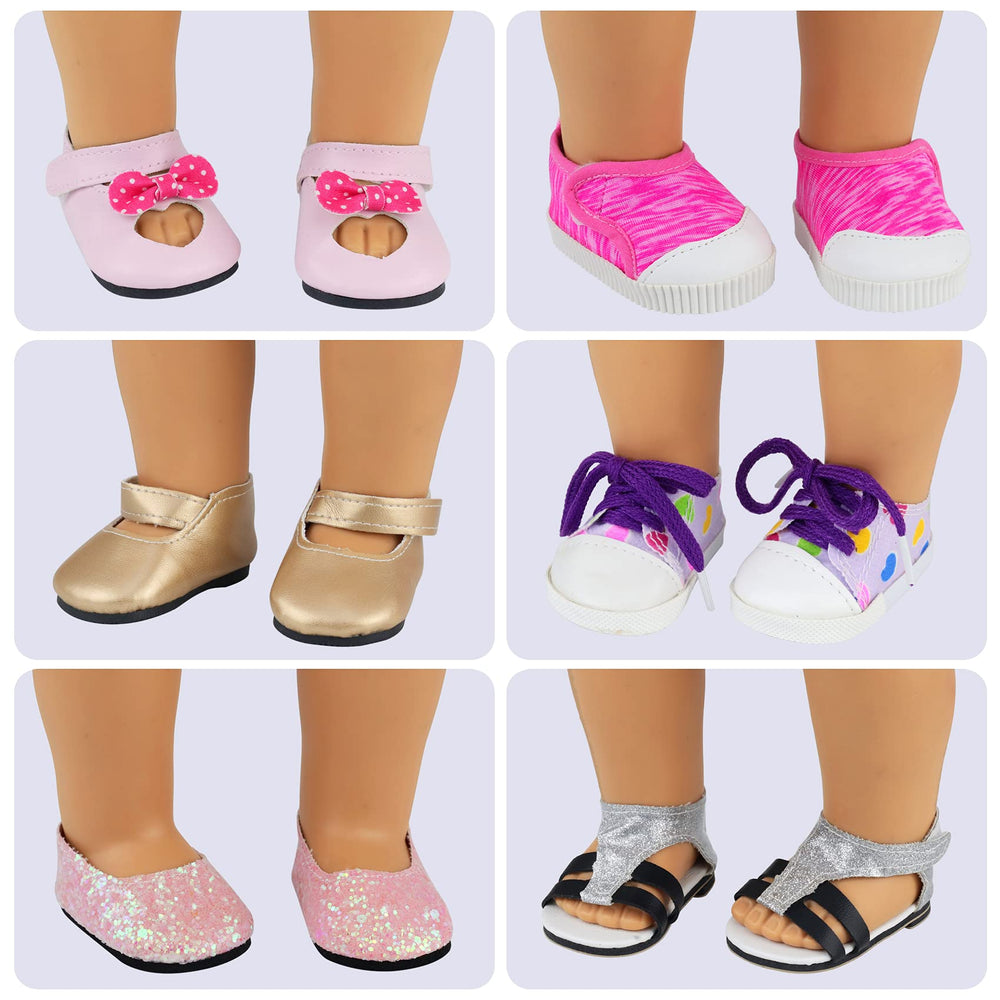 Ecore Fun random color socks add cheerful variety to outfits.