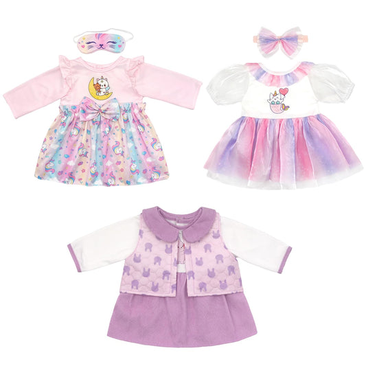 Ecore Fun reborn doll coat on a 20-22 inch doll showcasing a snug fit