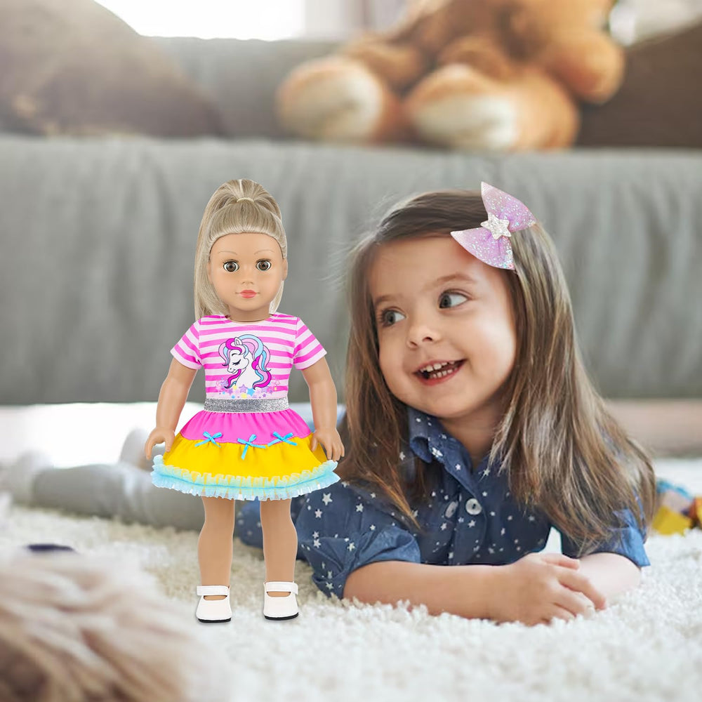 ECORELF doll shoes ensure a snug, compatible fit for 18-inch dolls