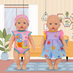 ECORELF headband complements 14-16 inch dolls with a gentle fit.