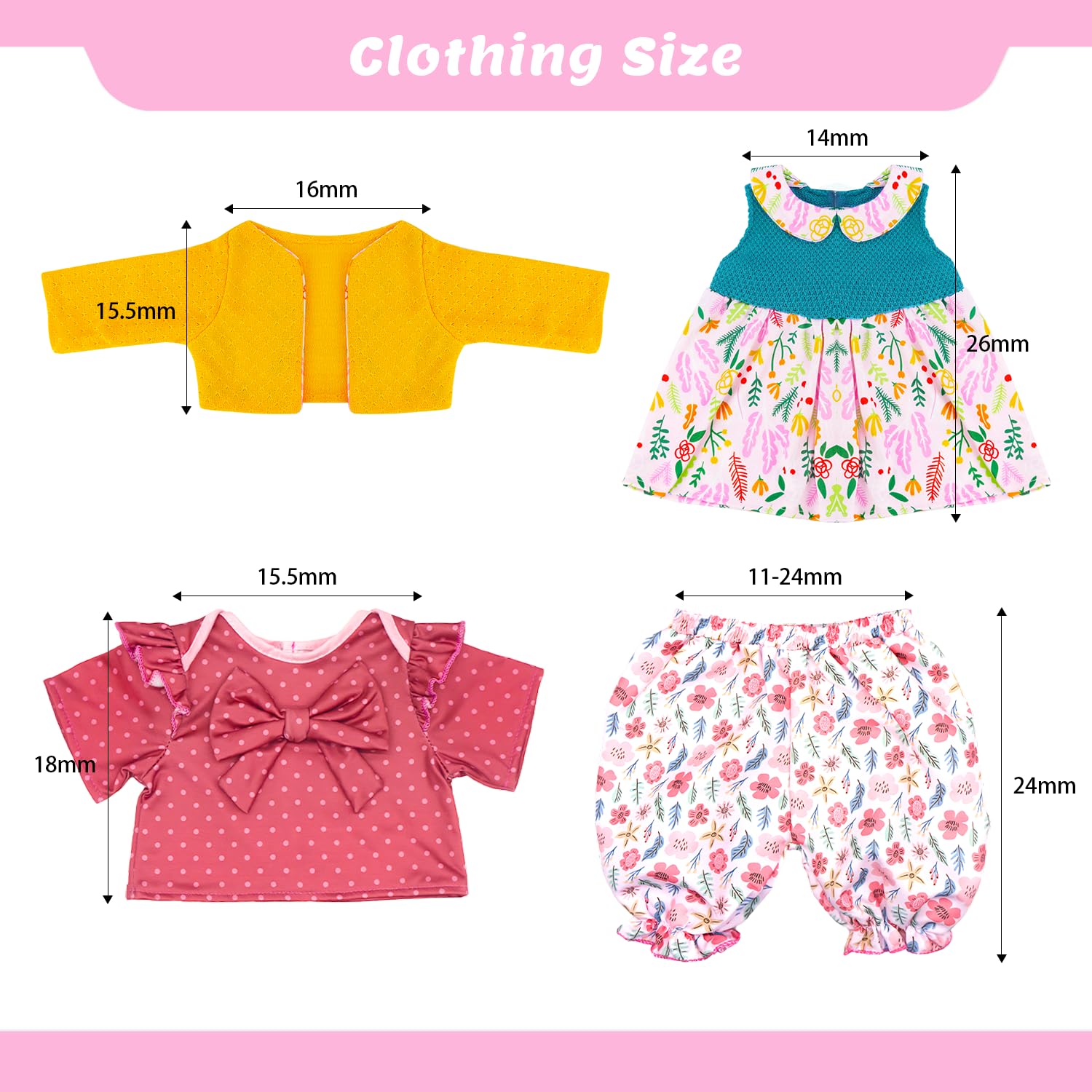 ECORELF Reborn set includes top and pants for flexible dress-up options.