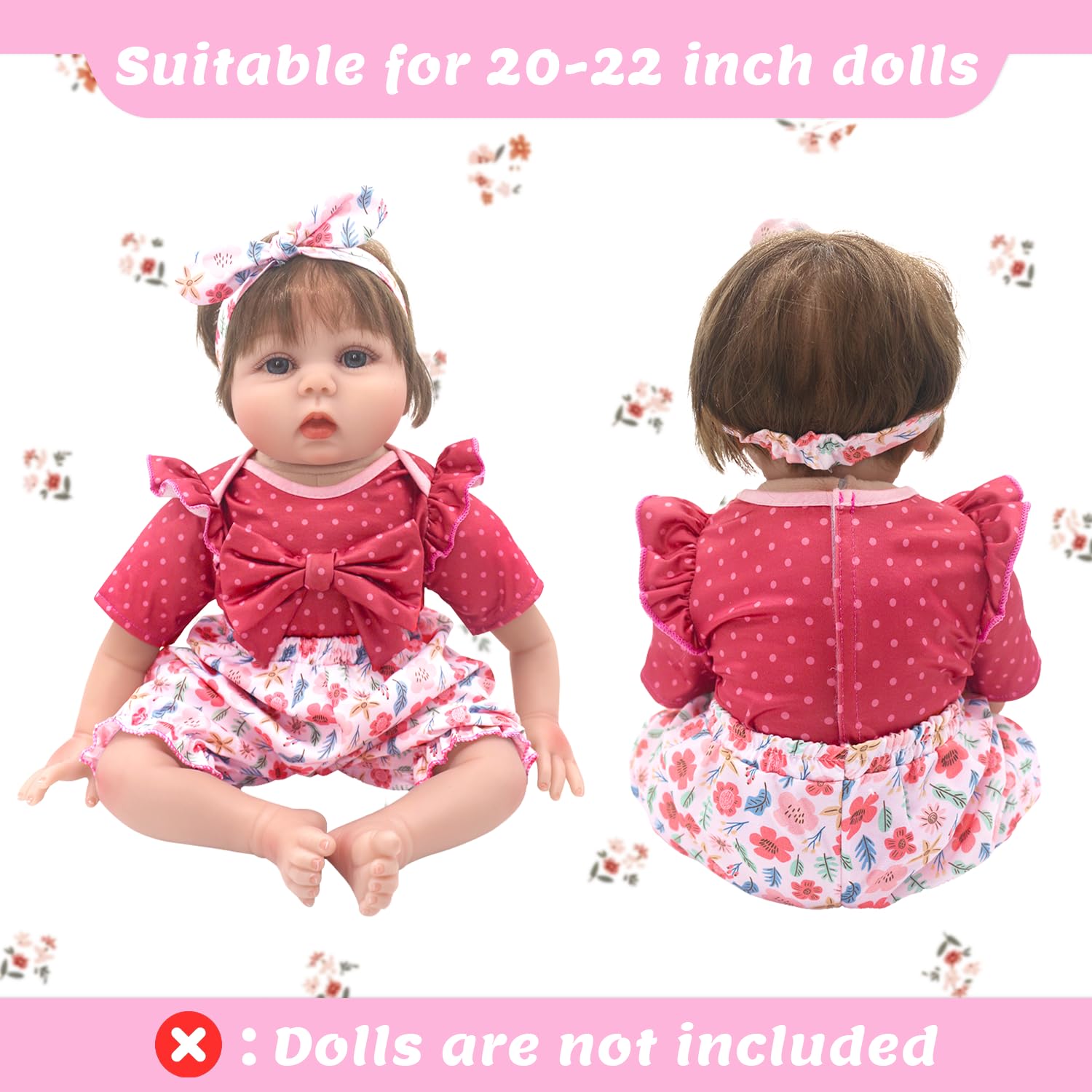 ECORELF Reborn headbands add adjustable styling to complete the look.