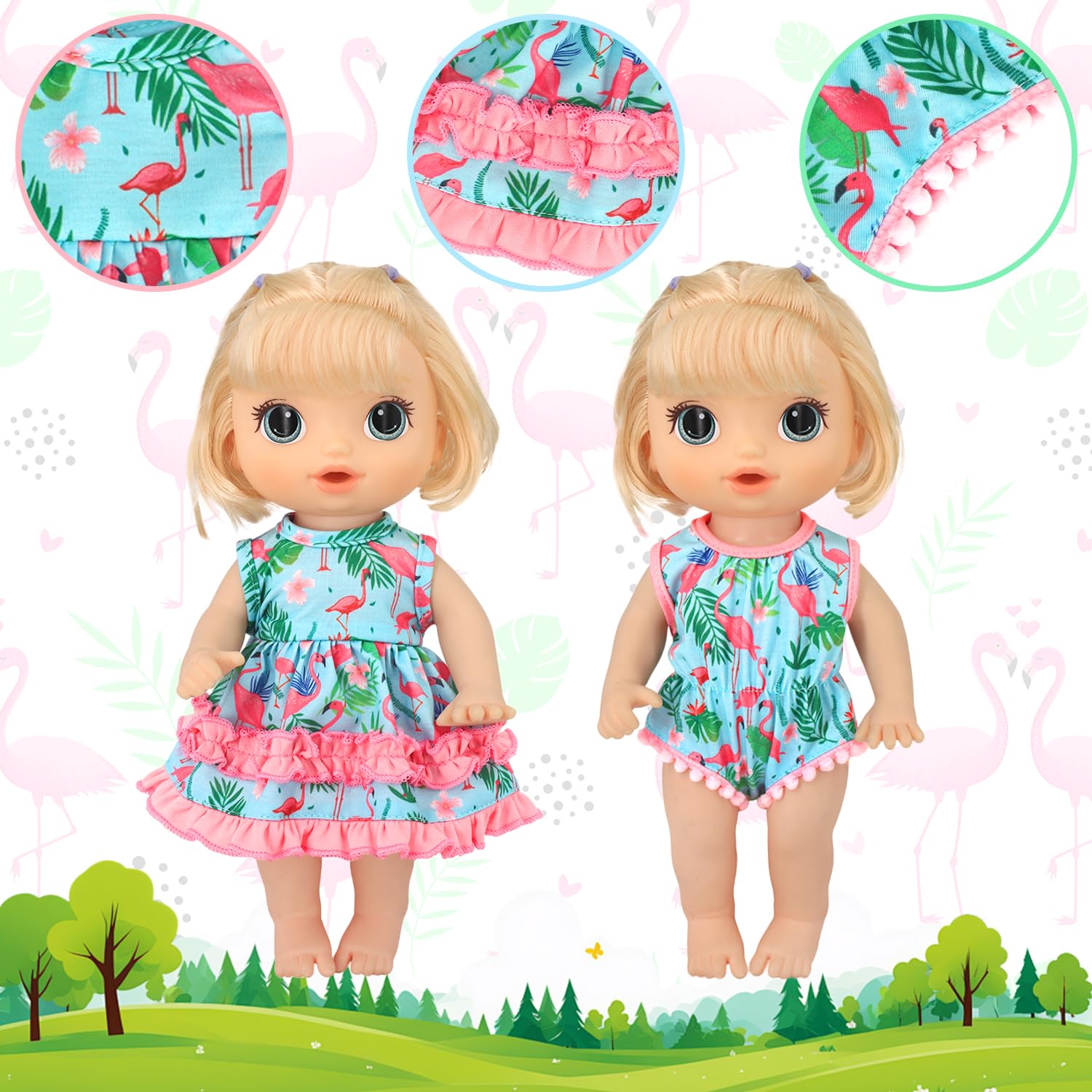 ECORELF 10-Set Alive prints brighten playtime.