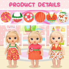 ECORELF soft-material doll clothes for comfy dress-up sessions.