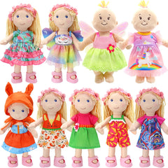 ECORELF Alive 12-inch doll outfits with durable stitching for long-lasting play.