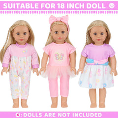 ECORELF gift-ready 18-inch doll clothes set ideal for creative gifting