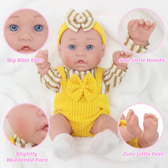 ECORELF doll clothes set offers durable fabric for long-lasting dress-up fun.