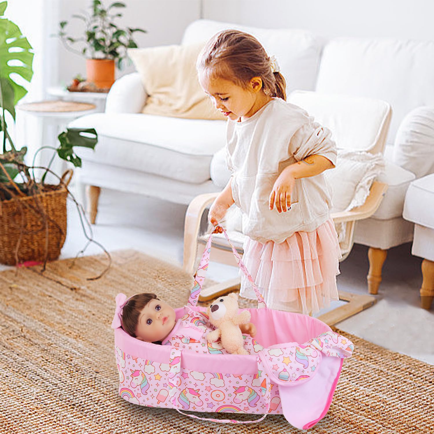ECORELF plush toy companion to accompany doll adventures