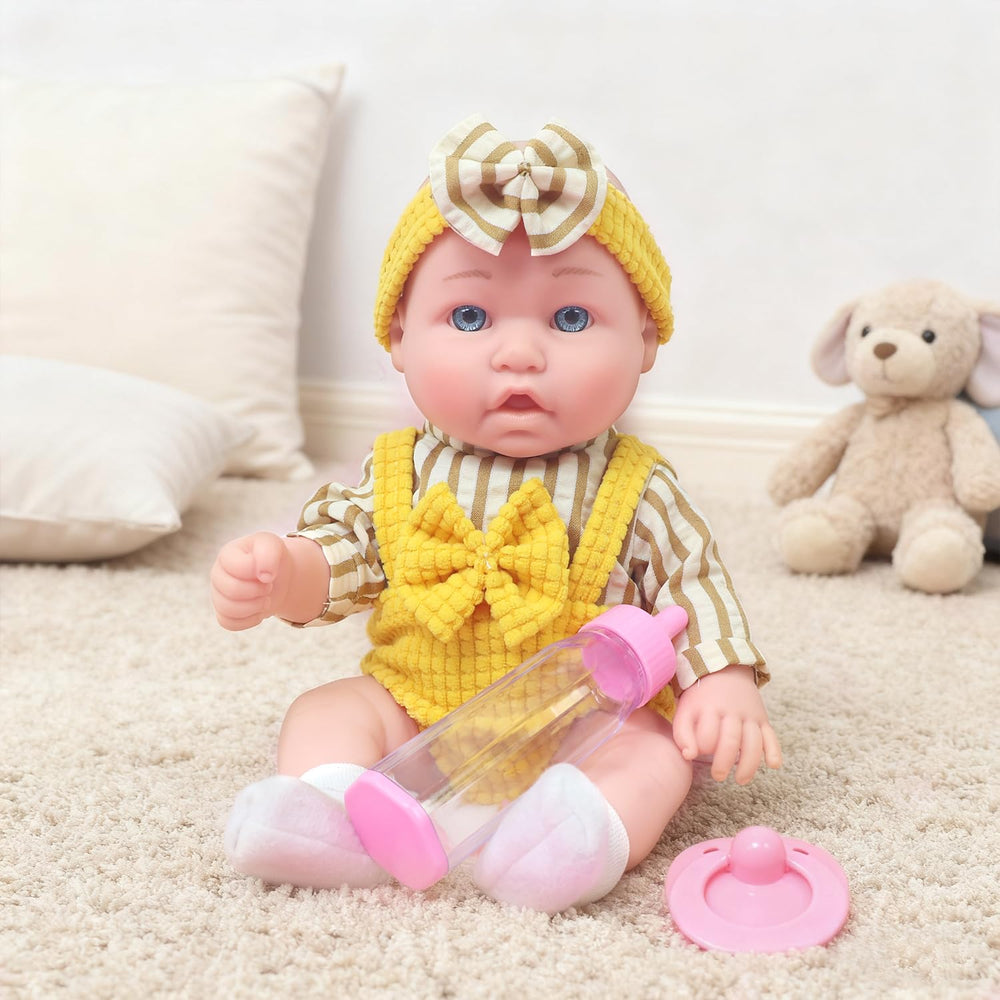 ECORELF doll soft body offers gentle, plush-like touch for cuddly interactions.