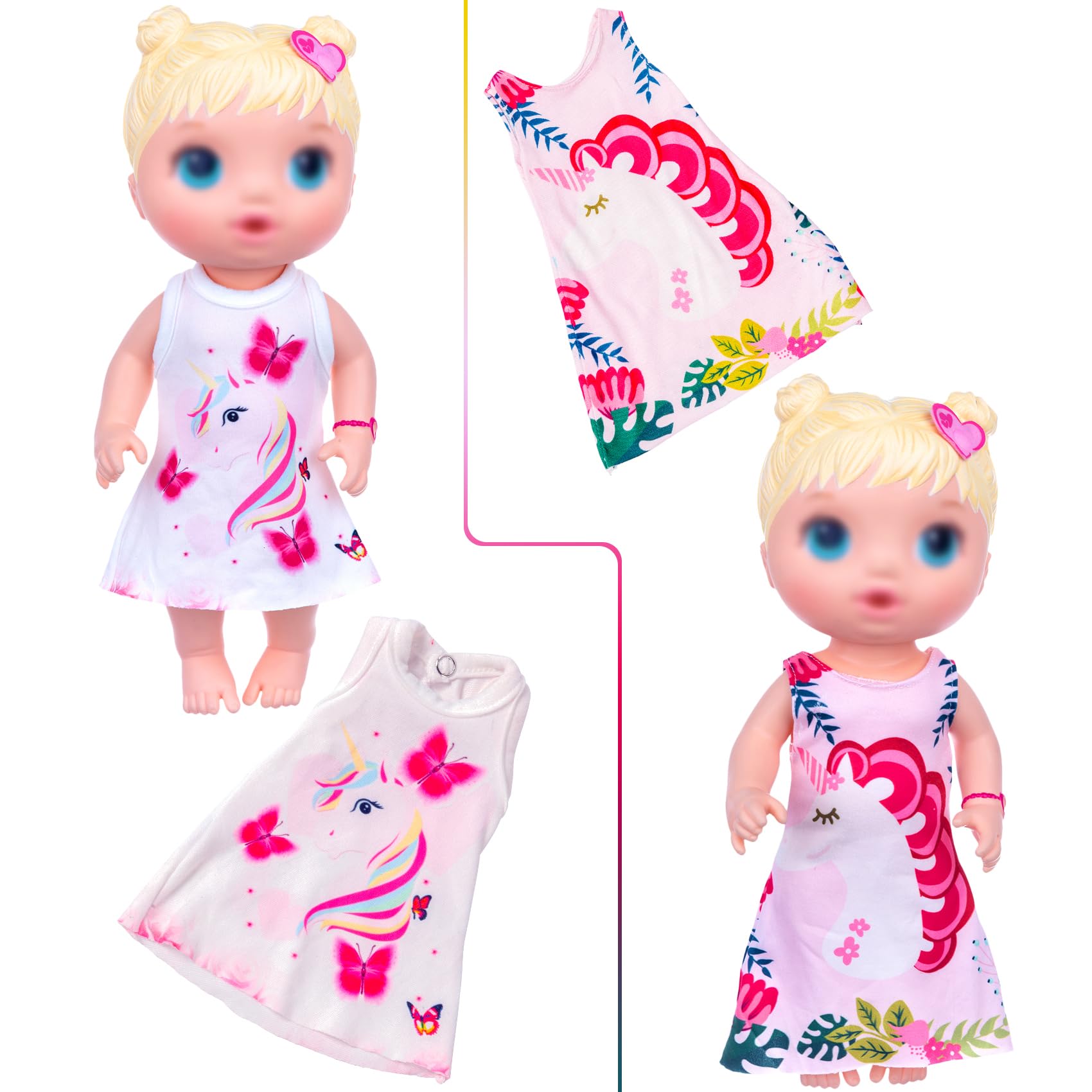 ECORELF complete doll wardrobe bundle supports gift-giving and imaginative play.