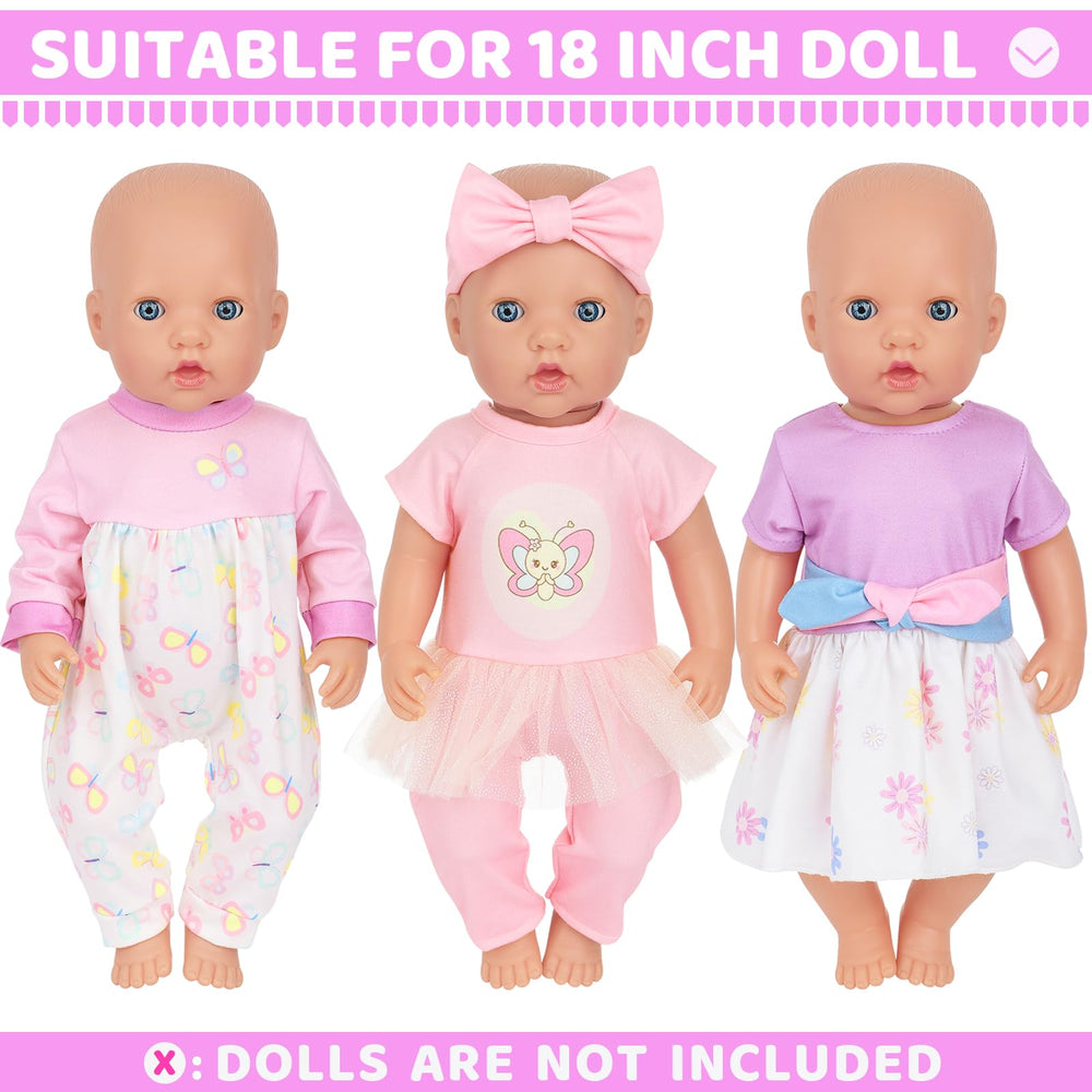 ECORELF Velcro closure enables quick wardrobe changes on doll outfits