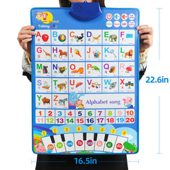 ED-Lumos wall-mountable chart with adjustable volume suits home and classroom use.