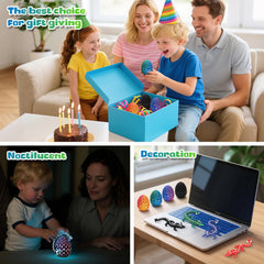 EDGRYJK indoor outdoor decor and toys blend creative display.