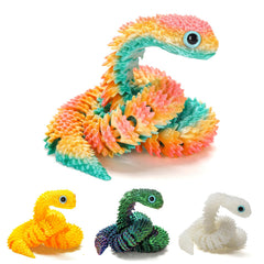 EDGRYJK collectible-grade snake for 3D art enthusiasts and collectors.