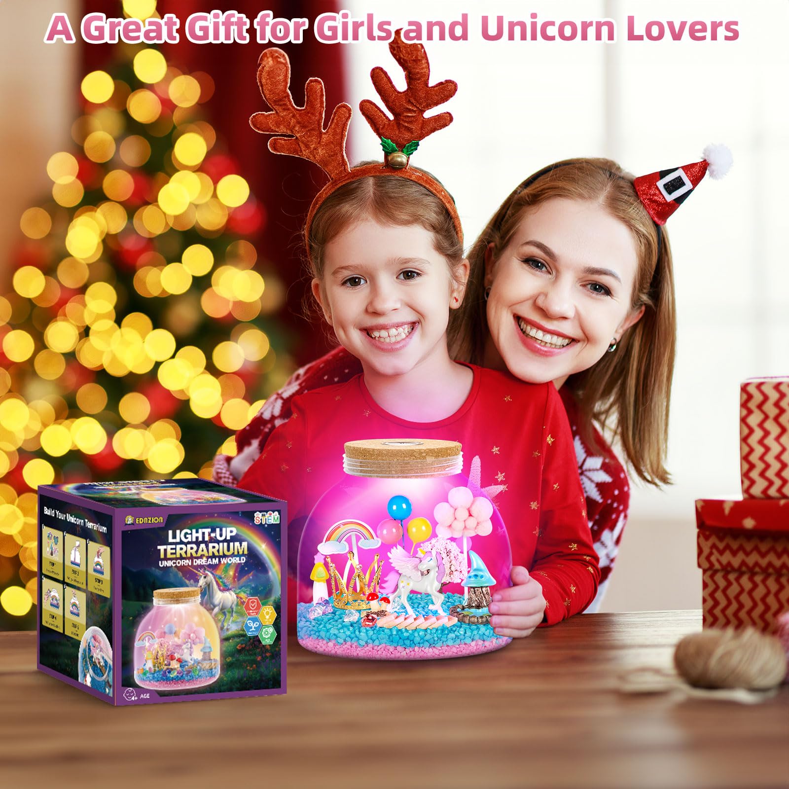 Ednzion gift-ready unicorn kit ideal for birthdays and holidays