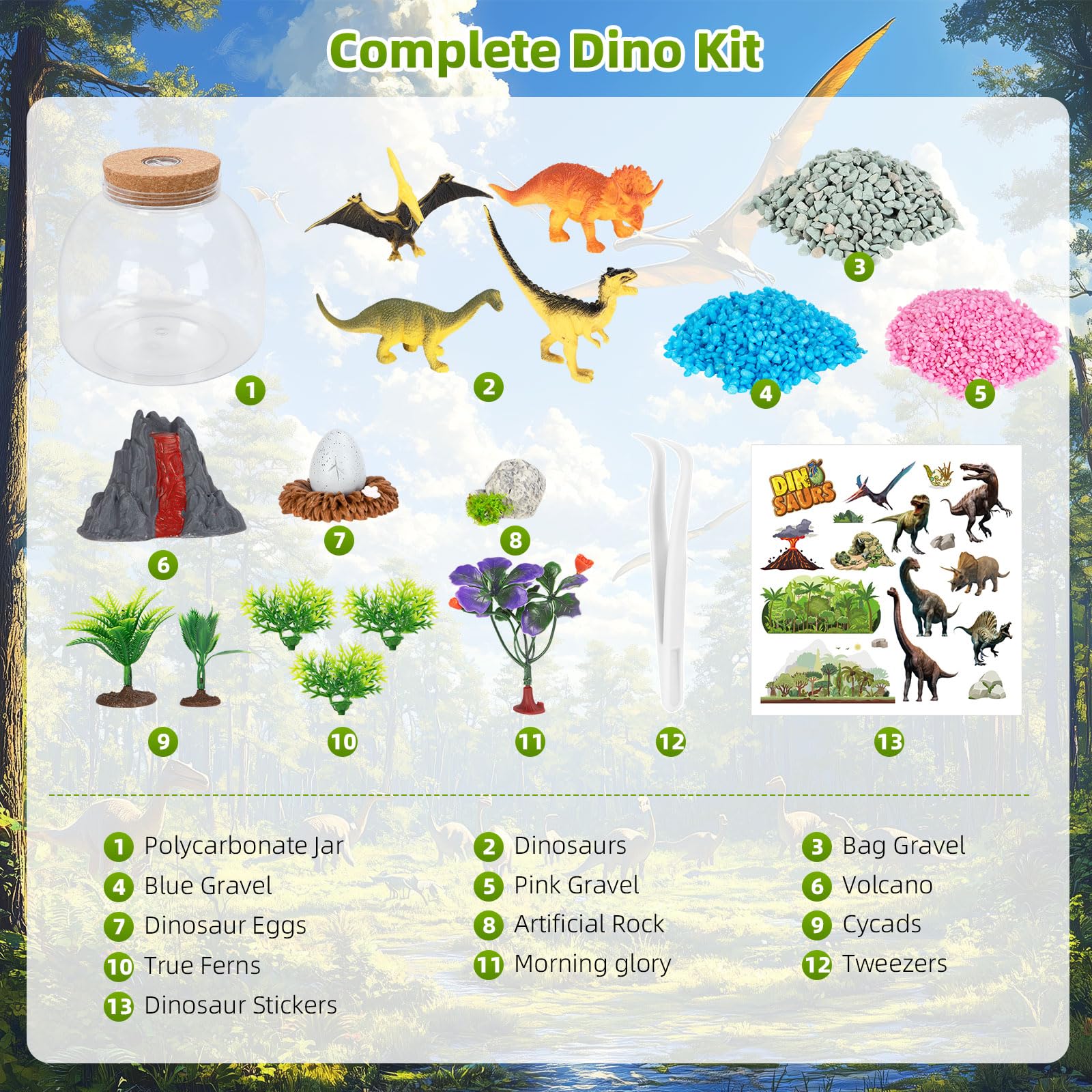 Ednzion kids-building-terrarium supports fine motor skills.