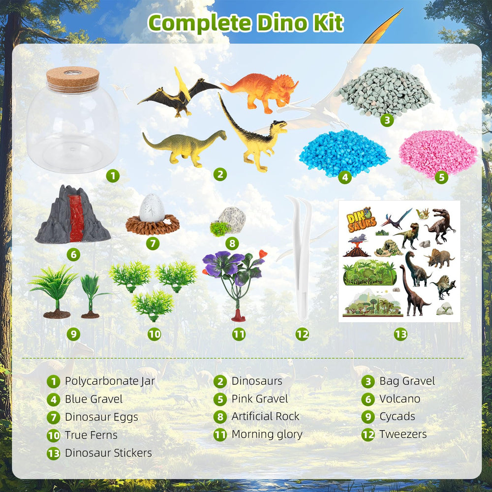 Ednzion kids-building-terrarium supports fine motor skills.