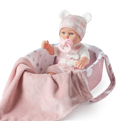 eDollable 12-inch doll with accessories for imaginative play and nurturing skills.