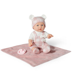 eDollable soft blanket and pillow bring cozy comfort for baby dolls.