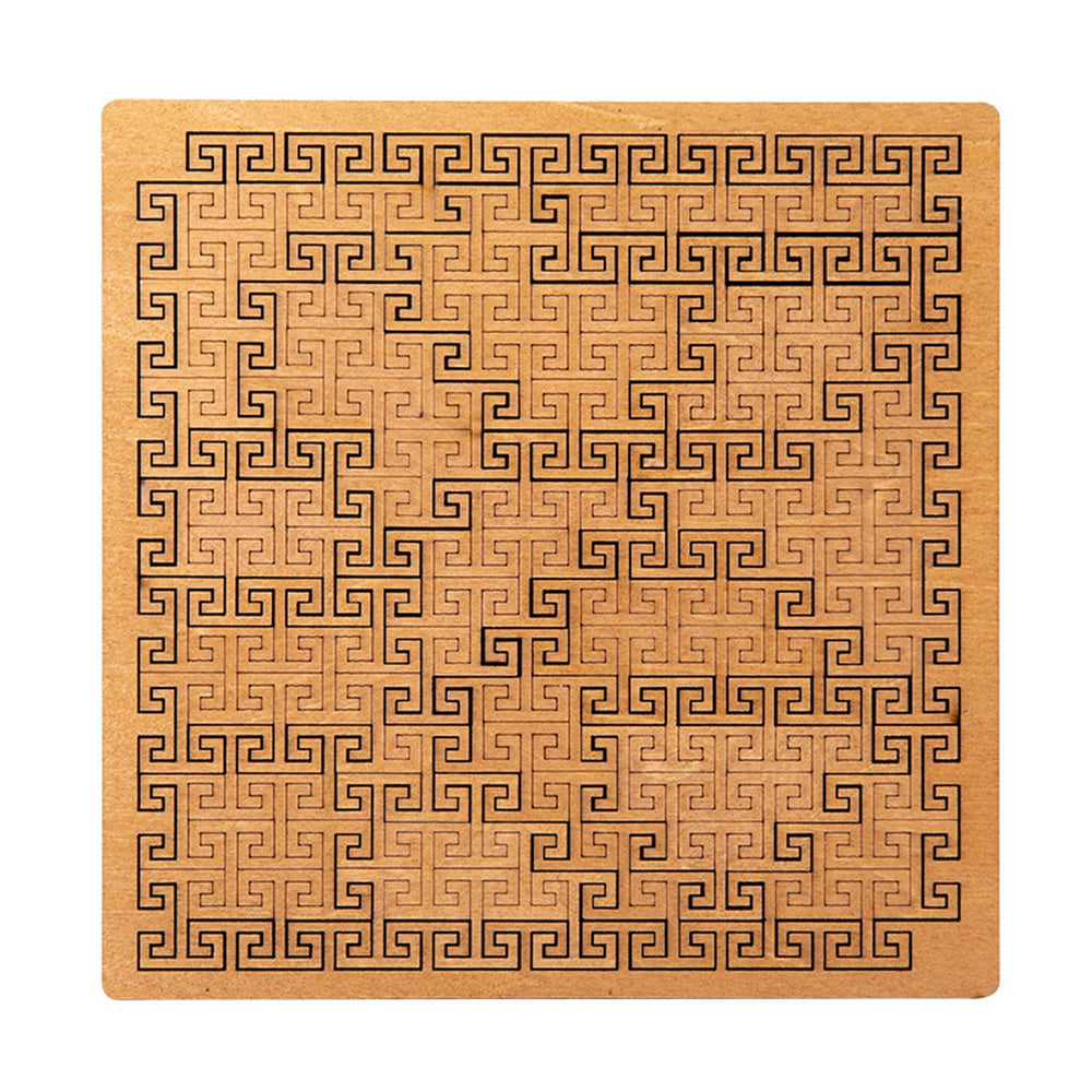Edottbag Fractal Tray Puzzle piece 01 on a desk, inviting focused problem solving.