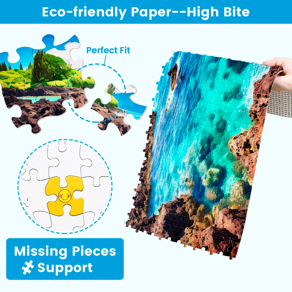 Edsjegn 2-pack Puzzle Pieces and Box — ready for gifting