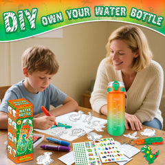 EDSPORTSHOUSE waterproof dinosaur stickers resist fading and washing during play
