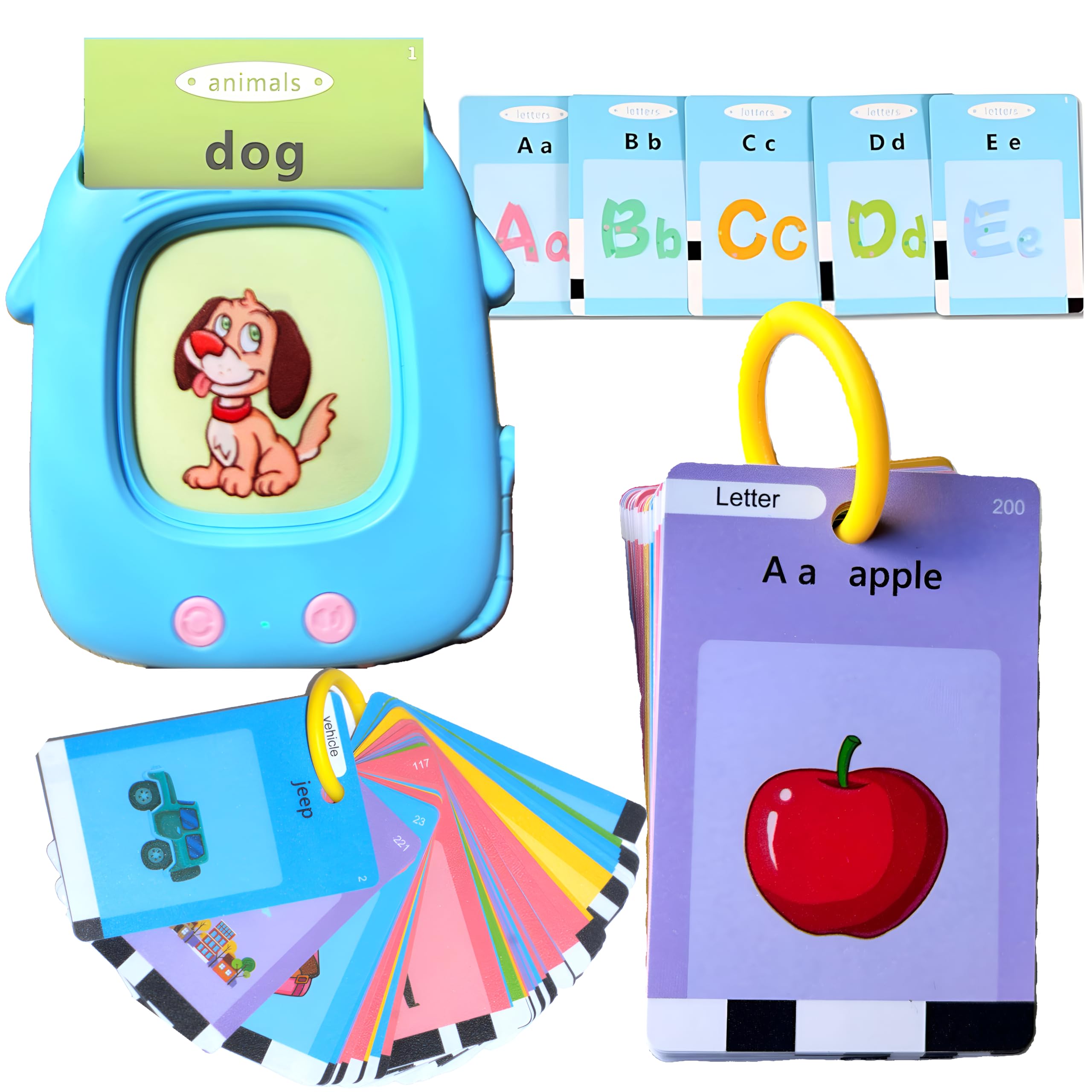 Educate+ durable talking flash cards collection supports preschool language learning
