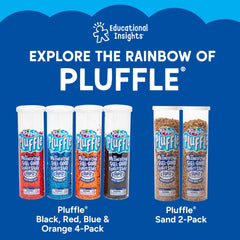 Educational Insights Pluffle used with AlphaMagnets for letter recognition and hands-on learning
