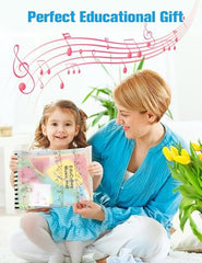 EduCuties foldable playmat opens to reveal 26 sounds and 9 melodies