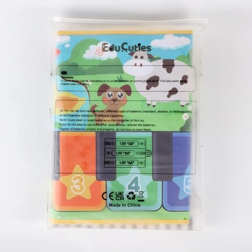 EduCuties anti-slip design ensures steady play on any surface