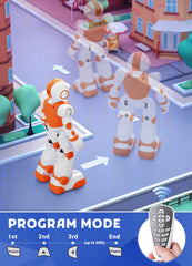 EduCuties robot toy delivers about 60 minutes of play per charge.