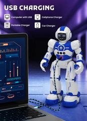 EduCuties robot with obstacle avoidance supports safer guided play.