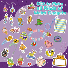 Edulok 39 pre-cut patterns for mess-free shrink art projects