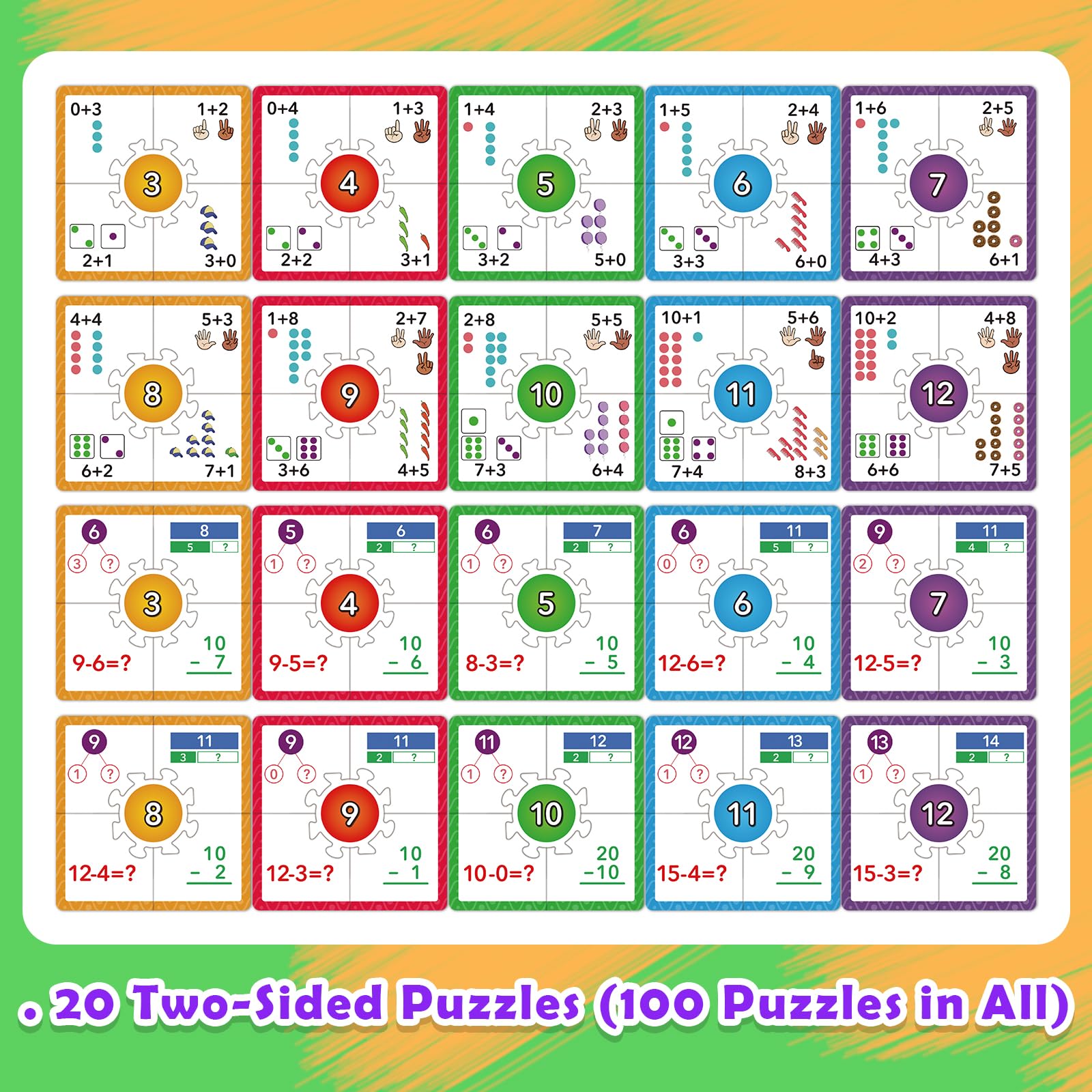 Edulok Math Games are suitable for home, classroom, or outdoor learning.