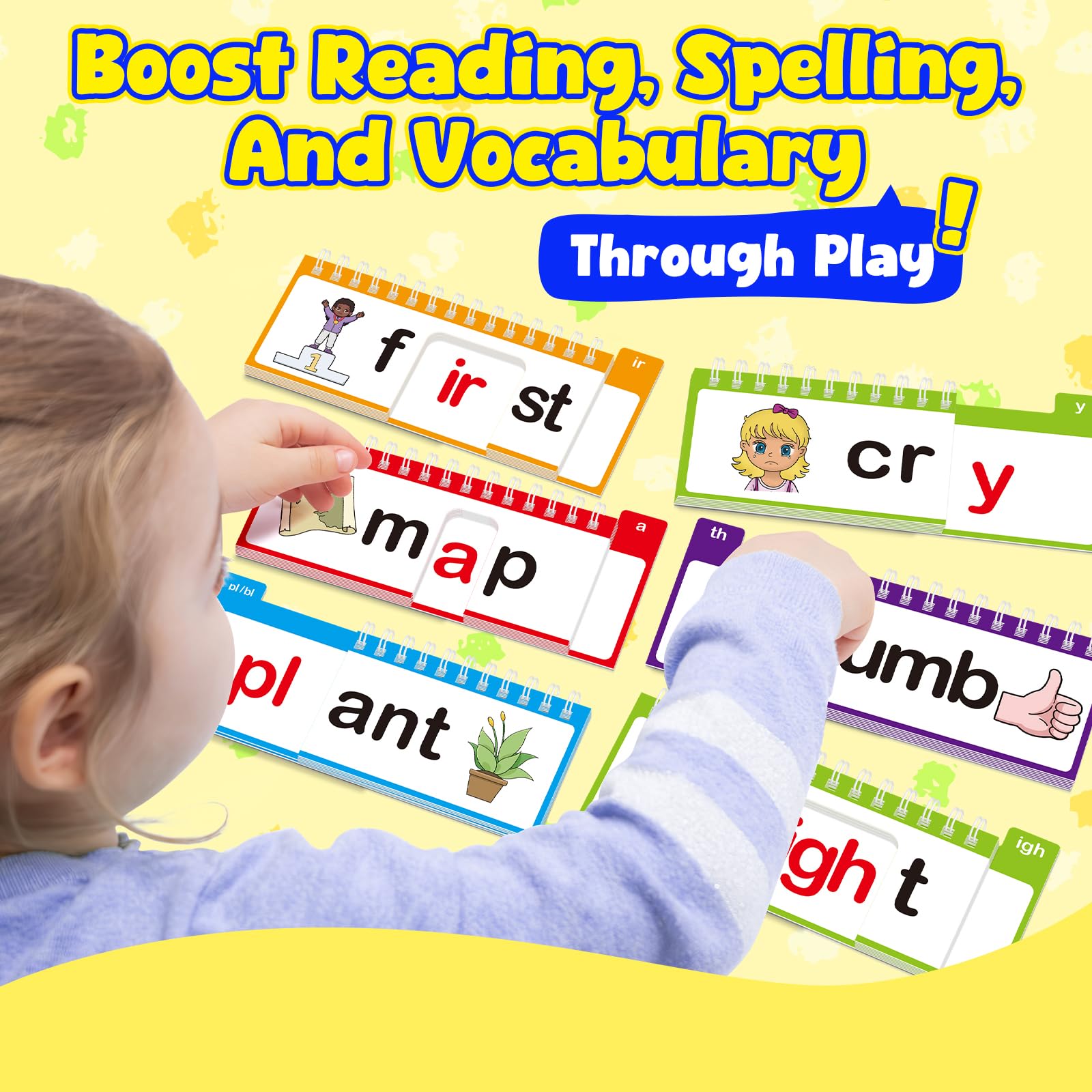 Edulok sight words flash cards highlighting high-frequency words for recognition