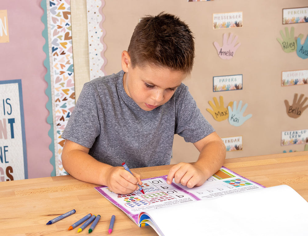 Edupress Pete the Cat activity pad colors matching page supports early color skills