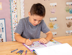 Edupress Pete the Cat activity pad colors matching page supports early color skills