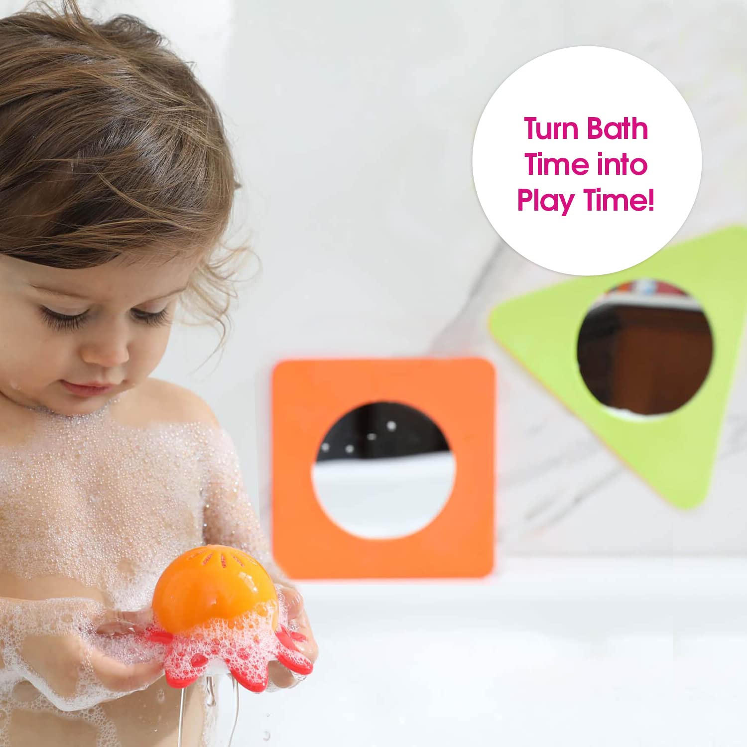 Edushape mirrors help develop early cognitive skills through reflective play