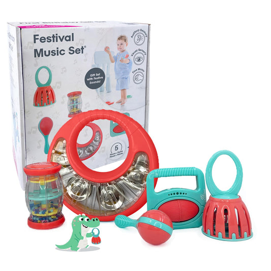 Edushape Festival rainstick enhances sensory play and rhythm.