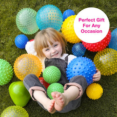 Edushape sensory ball designed for ages 6 months and up.