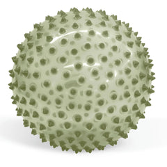 Edushape sensory ball features a built-in valve for quick reinflation.