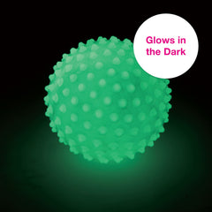 Edushape sensory ball supports crawling and grasping during floor play.