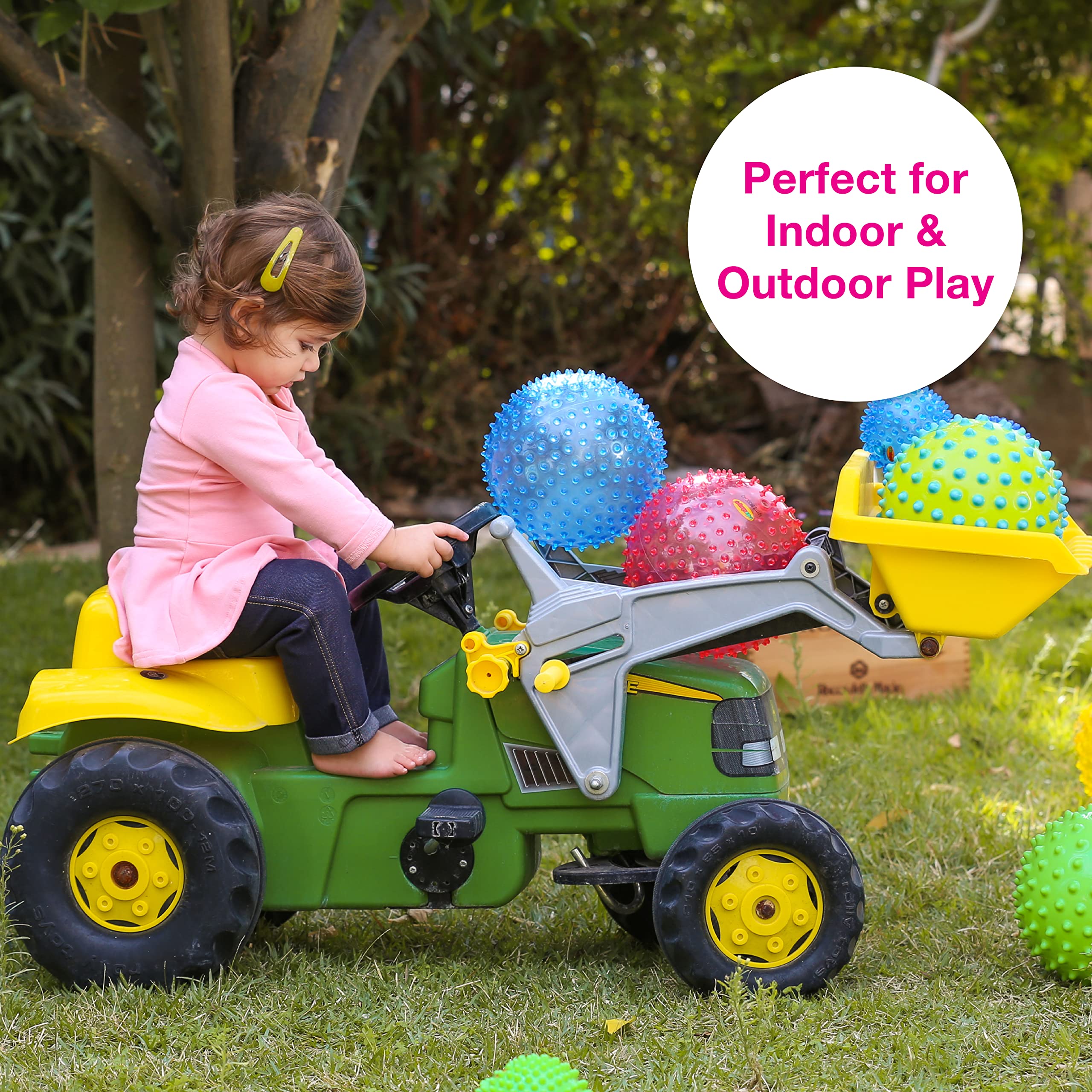 Edushape sensory ball comes in gift-ready packaging for a ready-to-gift surprise.
