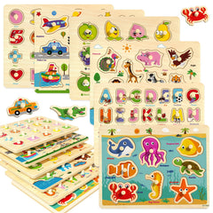 edutree peg puzzle alphabet supports early literacy with hands-on letter matching.