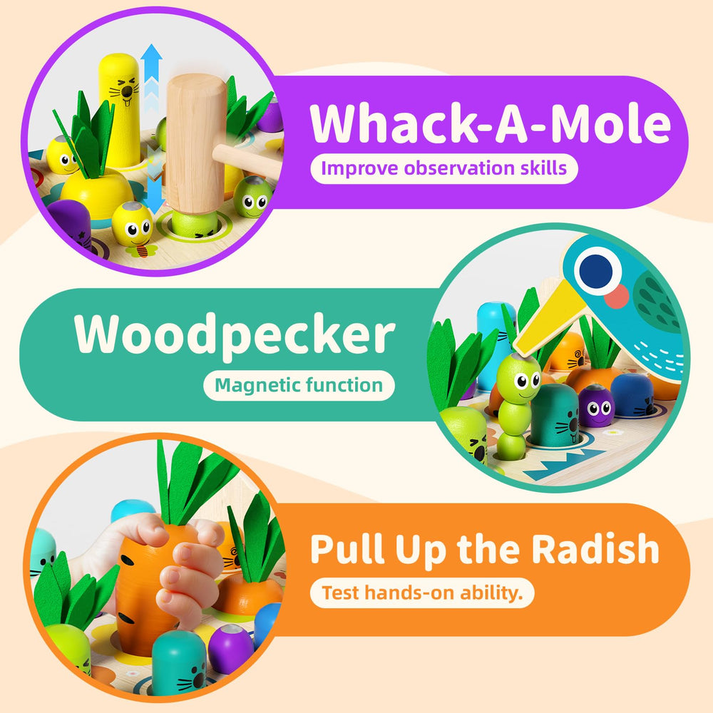 edutree wooden xylophone encourages rhythm and auditory exploration